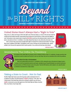 Beyond The Bill of Rights