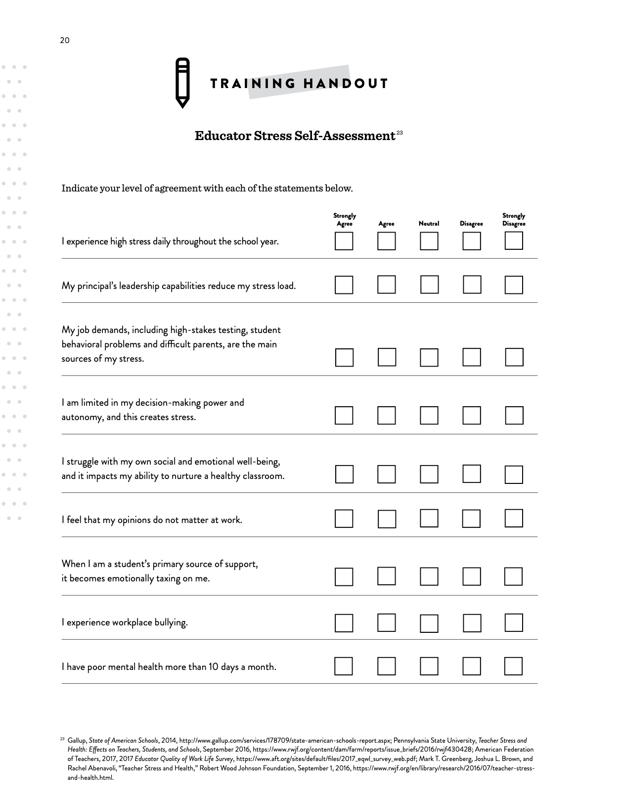 Educator Assesment
