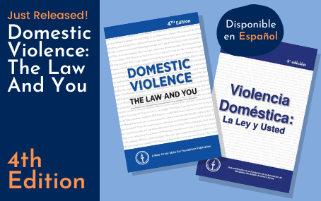Domestic Violence: The Law and You 4th Edition Just Released