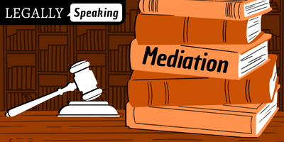 How is mediation different from litigation and what kinds of cases can be mediated?