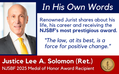 Justice Solomon – In His Own Words